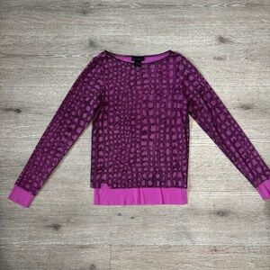 the limited vintage y2k alligator mesh long sleeve